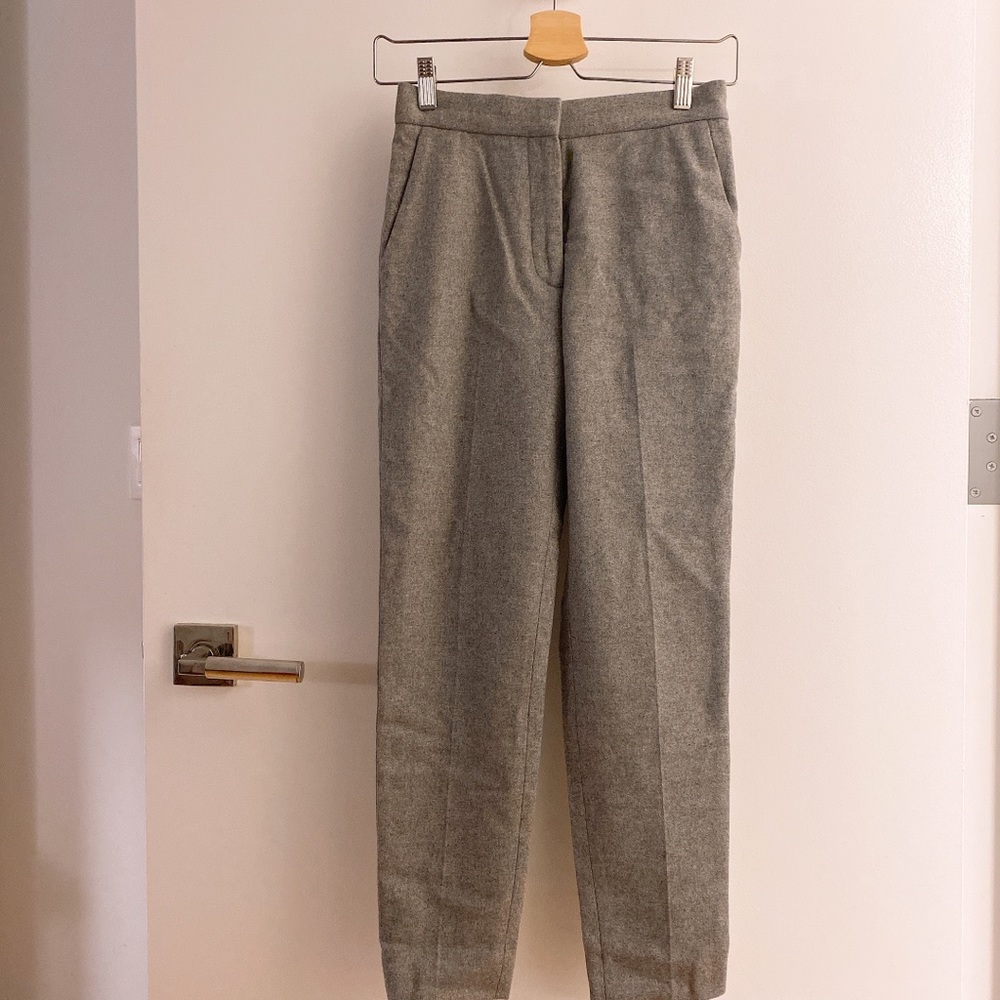 Brand New COS slim-fit flannel trousers